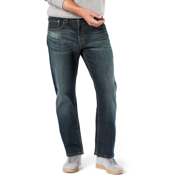 Levi Strauss Signature Gold Men's Relaxed Fit Flex Jean Pants