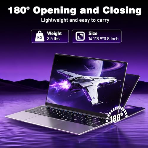 NIAKUN Laptop Computer 2026, 15.6 Inch Lap Top PC Windows 11 Pro