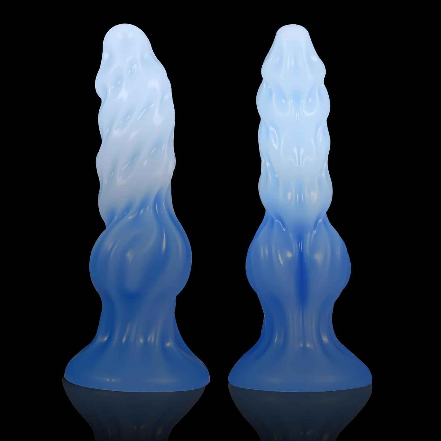 DAPOMEI Realistic Dog Knot Dildo Silicone Fantasy Suction Cup