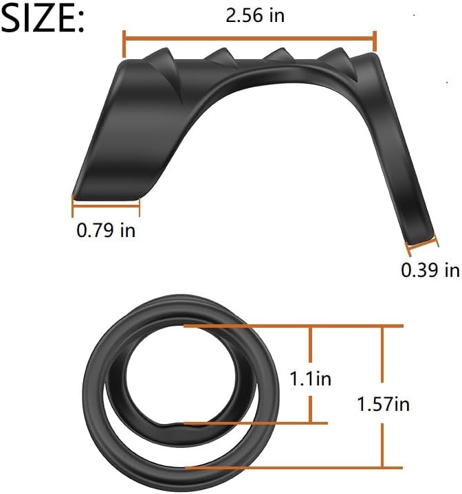 Penis Sleeve Sex Toy,Penis Sleeve Sex Toys Triple Cock Rings for Male Penis Enlarger ，Raised Design Silicone Cock Ring,Penis Delay Ejaculation Enhance Erection
