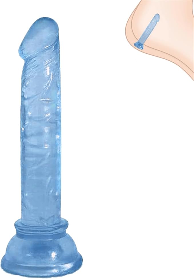 Generic Realistic Silicone Dildo Flexible Curved Shaft with Suction Cup