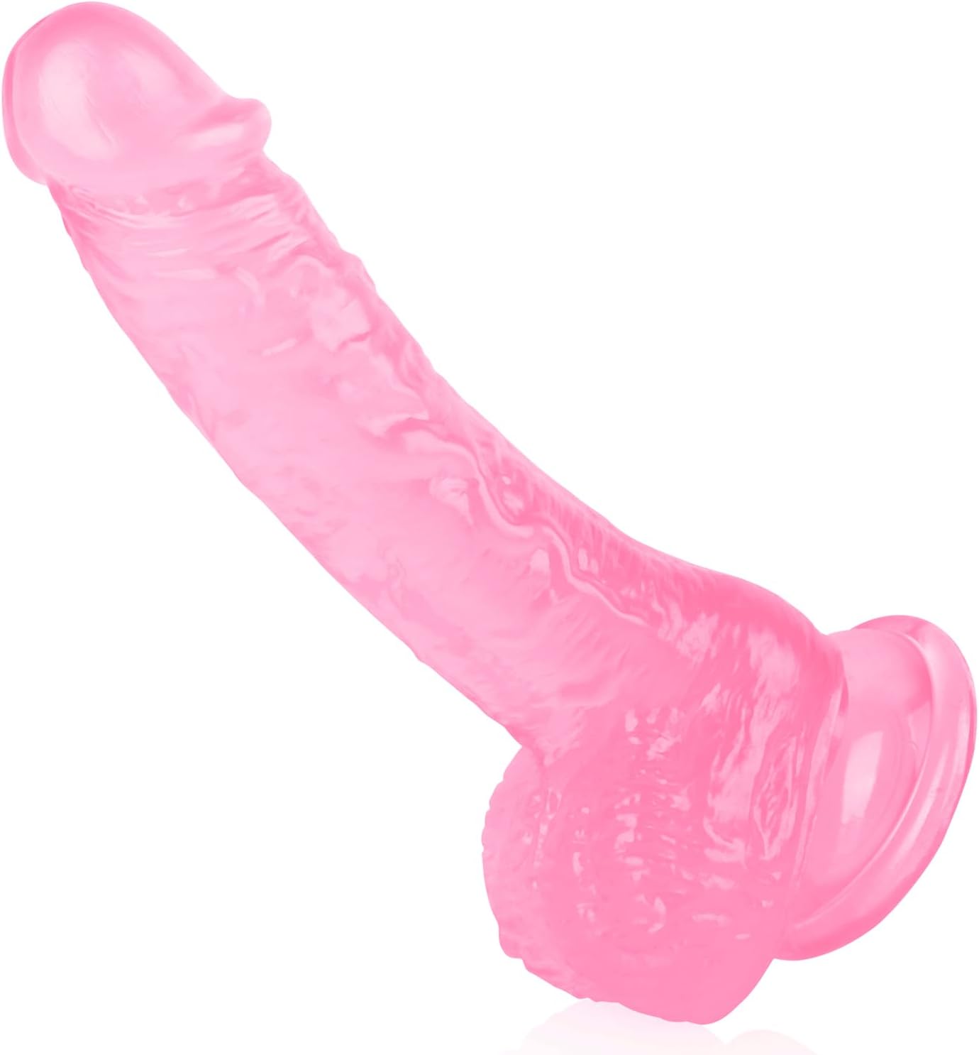 Lenahu Realistic Silicone Dildo 7 Inch Suction Cup