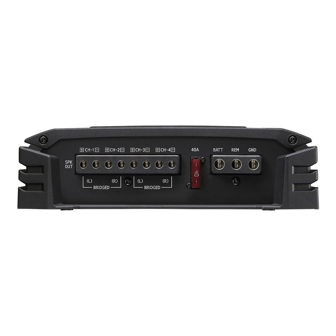 Alpine S-A32F, S Series Class D 4 Channel Digital Amplifier, 320 Watts