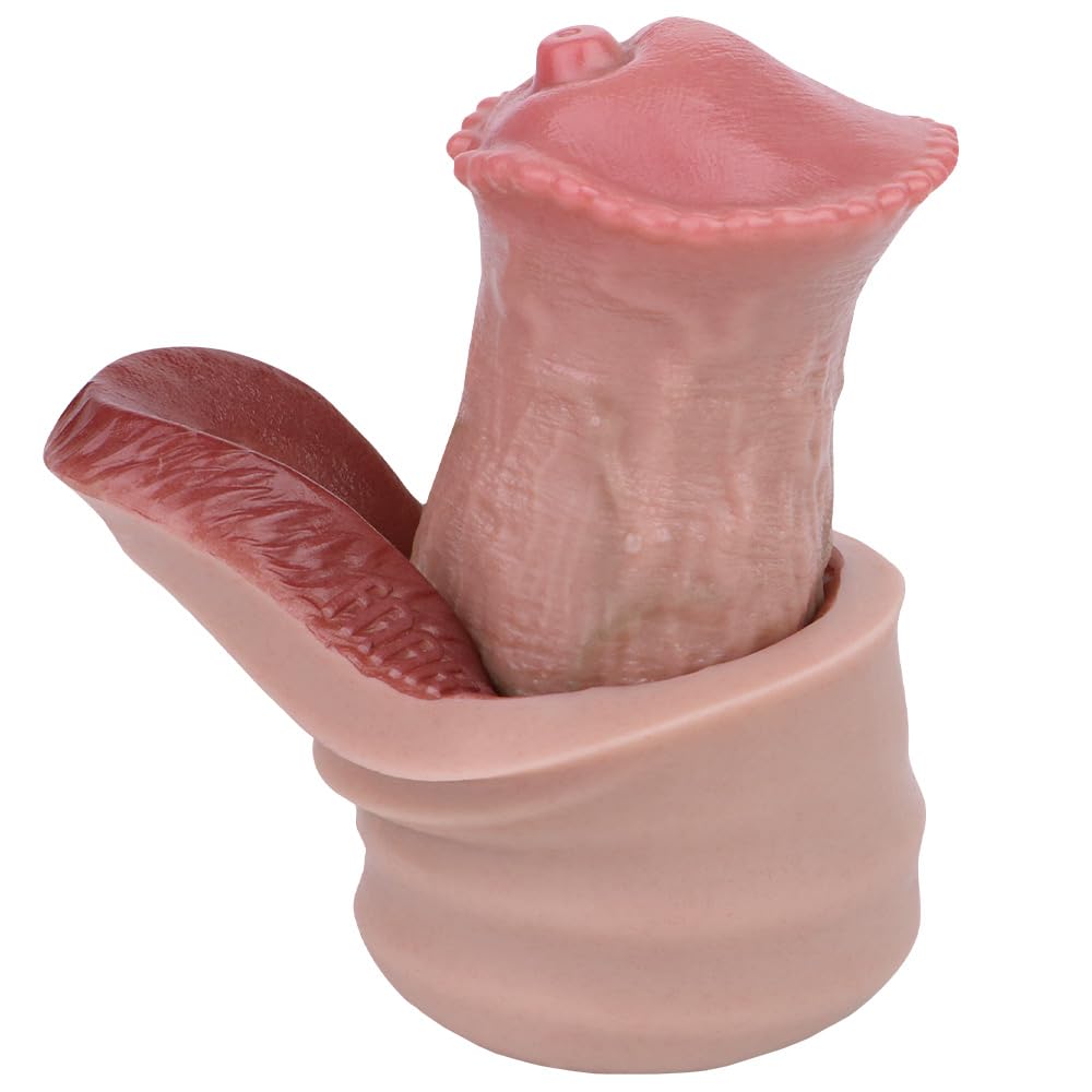 Monster Reusable Unique Liquid Silicone Soft Fantasy Dildo Sleeve, Penis Sleeve Sheath Horse Dildo Sleeve Enlarger, Male Sex Toy Extender Adult Toy for Men Couples