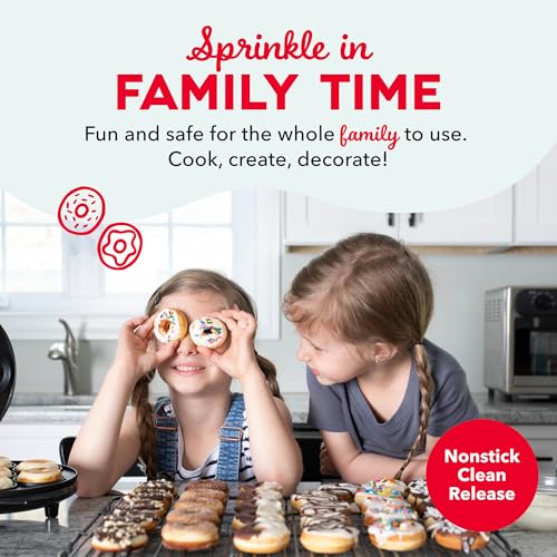 DASH Mini Donut Maker Machine for Kid-Friendly Breakfast