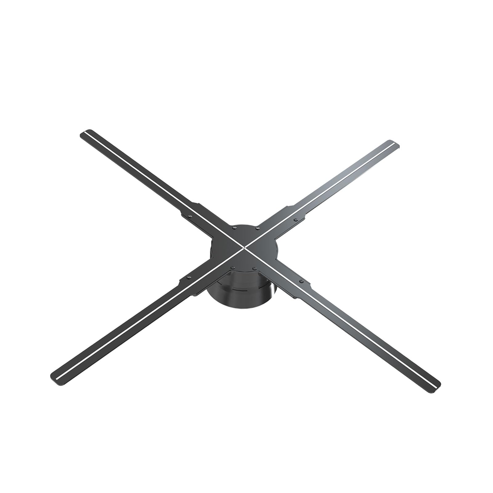 Yoldsud 3D Hologram Fan 20 Inch WiFi Holographic Projector Advertising Display - 576 HD LEDs High Resolution - App PC Control, Bluetooth Audio - 1500 Video Library for Business Store Holiday Events