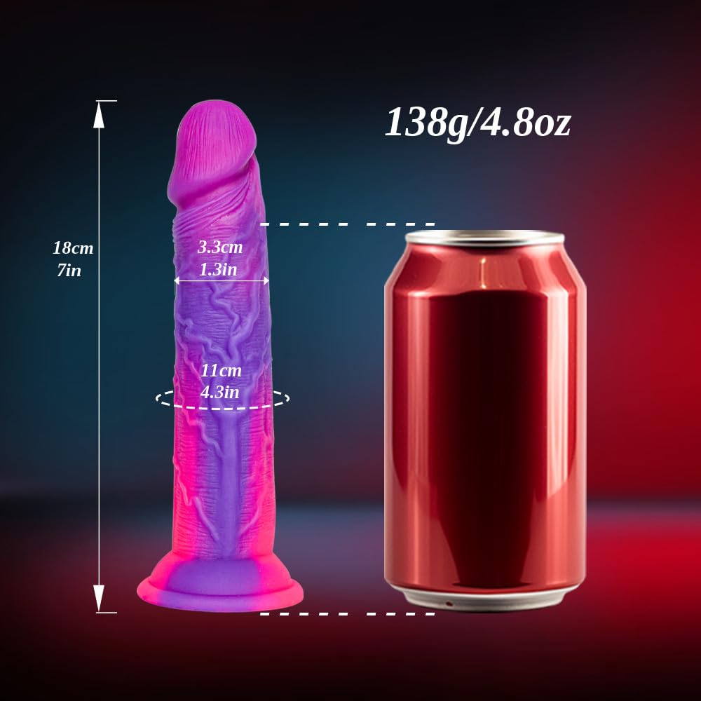 Strap-On Harness and Dildo Set: Wearable Realistic Silicone Dildos in 2 Sizes