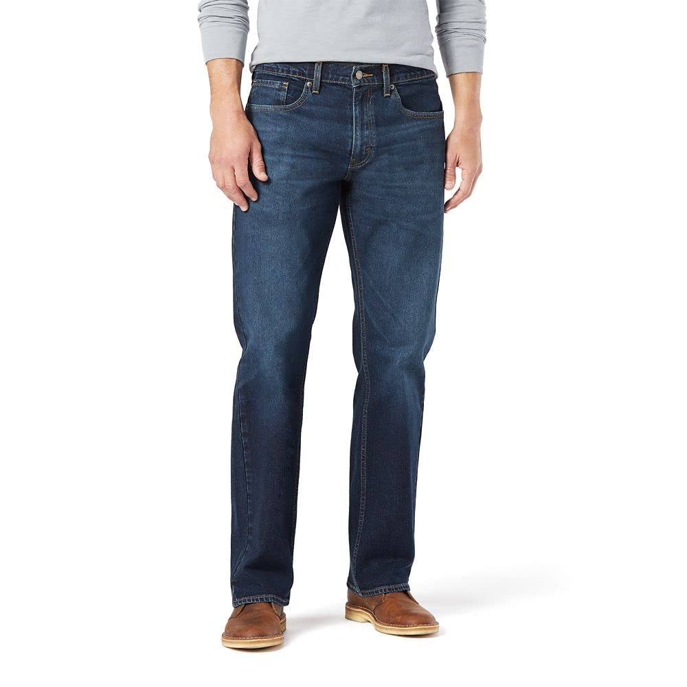 Levi Strauss Signature Gold Men's Relaxed Fit Flex Jean Pants