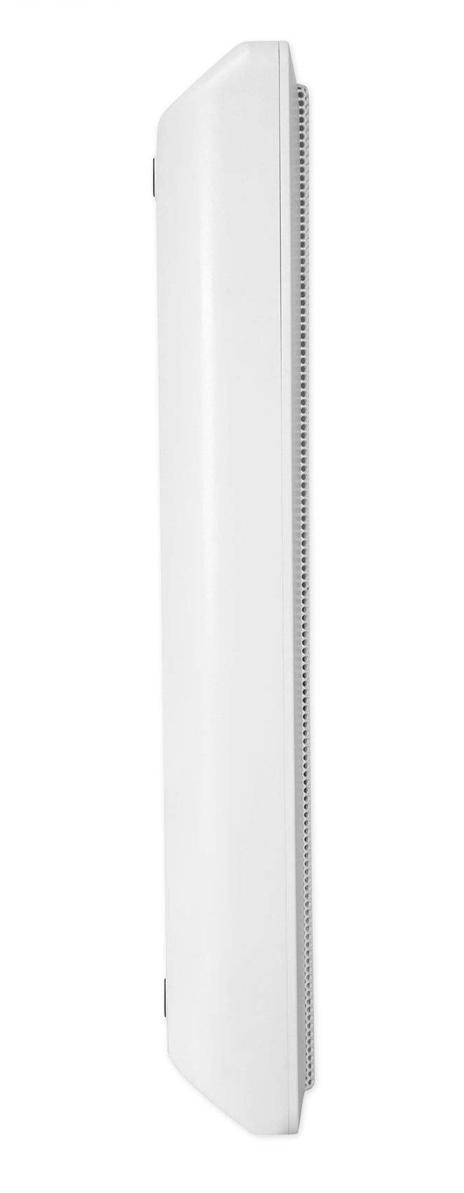 Rockville 2 RockSlim White Home Theater 5.25" 240w Easy Wall Mount Slim Speakers