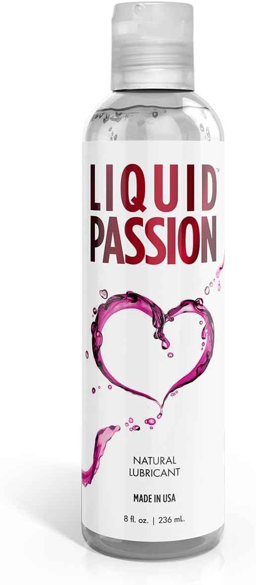 Liquid Passion Natural Water-Based Personal Lube, 8 Fl Oz