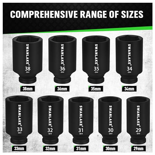 SWANLAKE Drive Impact Socket Set