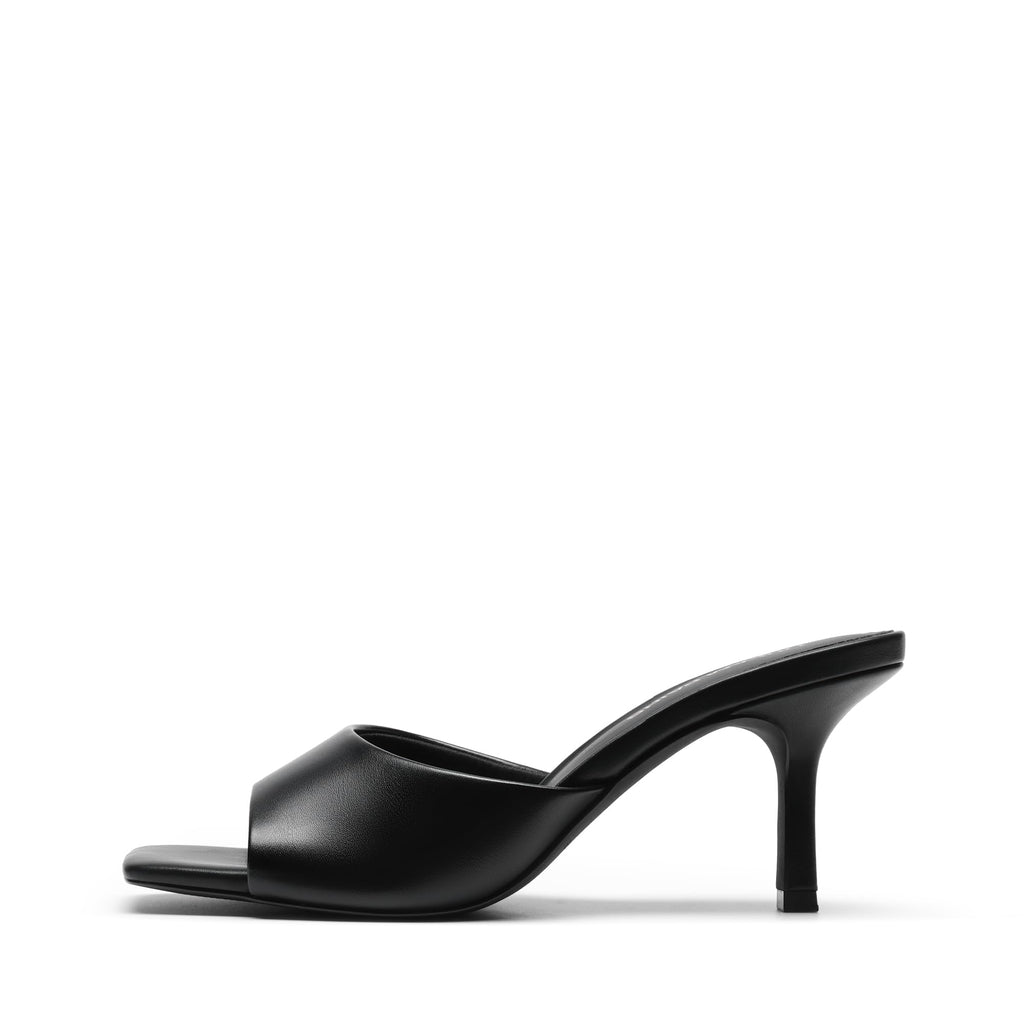 DREAM PAIRS 2026 Women's Kitten Heels Sandals – Square Toe Slip On Low Heels, Heeled Mules Footwear for Everyday, Dressy & Casual Occasions