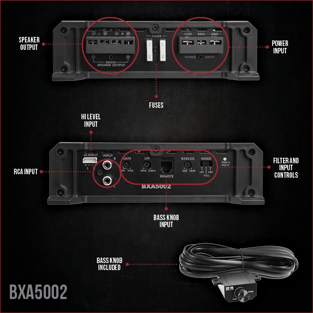 Belva BX-Series Car Audio Amplifiers
