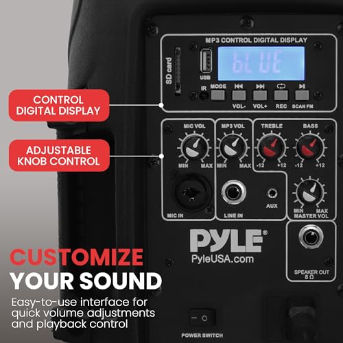 Pyle Outdoor/Surround Active Pa Floorstanding Home Speaker
