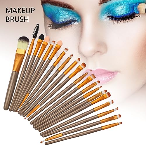 All in One Makeup Kit Full Kit Multipurpose Essential with Eyeshadow Palette,Lip Gloss,Foundation,Mascara,Eyebrow Pencil,Eyeliner,Contour Stick,Powder Puff,Makeup Brushes,Cosmetic Bag,Makeup Set for Women