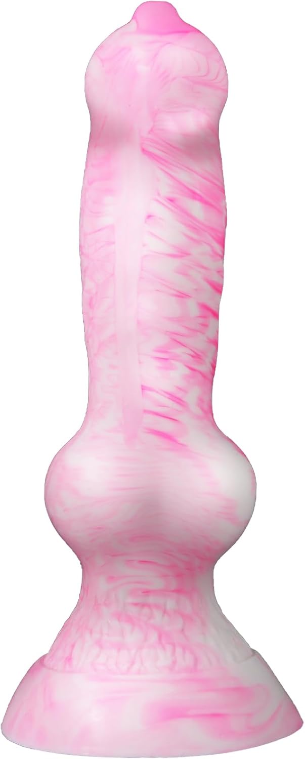 ENAMORADOS Silicone Fantasy Knot Dildo with Suction Cup Base