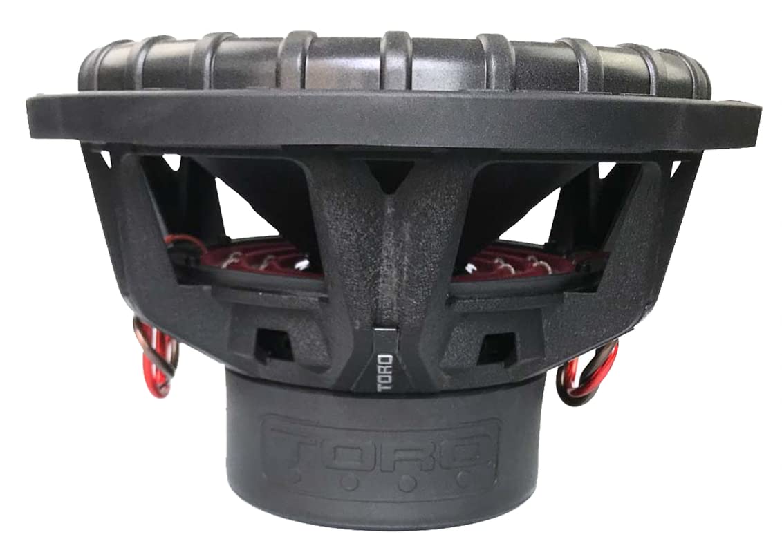 TORO TECH – 12” Car Audio Subwoofer for Cars, Trucks, Jeeps, Boats, Off Road with Hard Hitting Bass (Sold As Each)