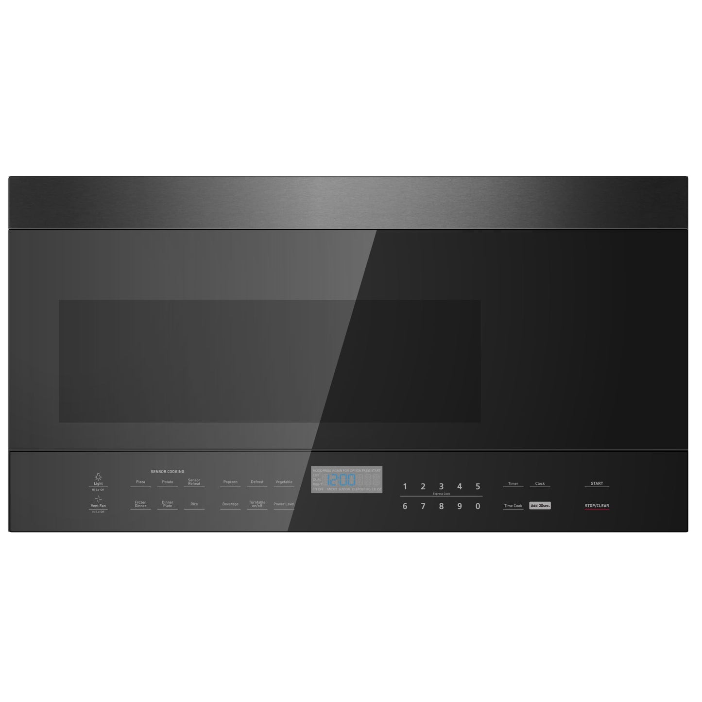 Black+Decker 1000 Watt Over The Range Microwave Oven with LED Display