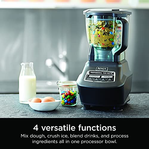 Ninja Blender, Food Processor - Blender for-Smoothies - Includes Pitcher, Smoothie Cup