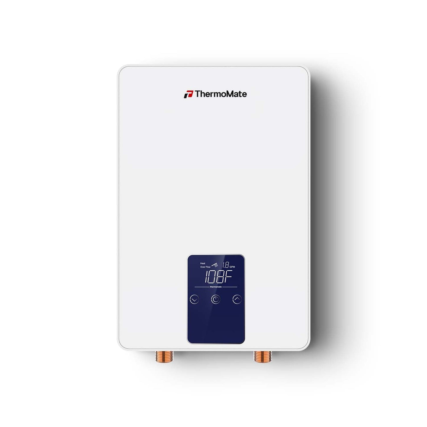 ThermoMate Tankless Water Heater Electric 240 Volt, On Demand Instant Hot Water Heater for Point of Use, Self-Modulating Save Energy, Save Space