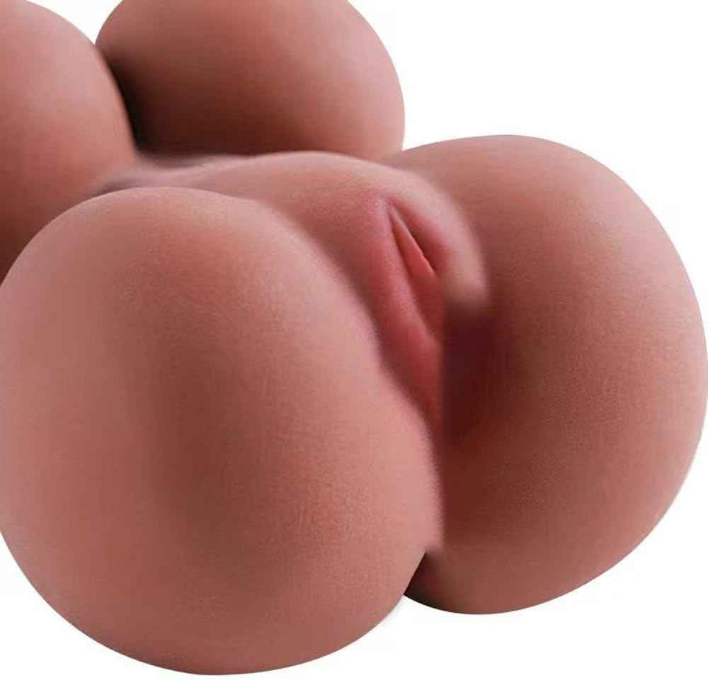 1.28LB Sex Dolls for Men,TPE Torso Male Masturbator,Lifelike Adult Sex Toys with Breasts and Buttocks,Sex Adult Doll with Pocket Pussy Vaginal (1.28 Pound Brown)