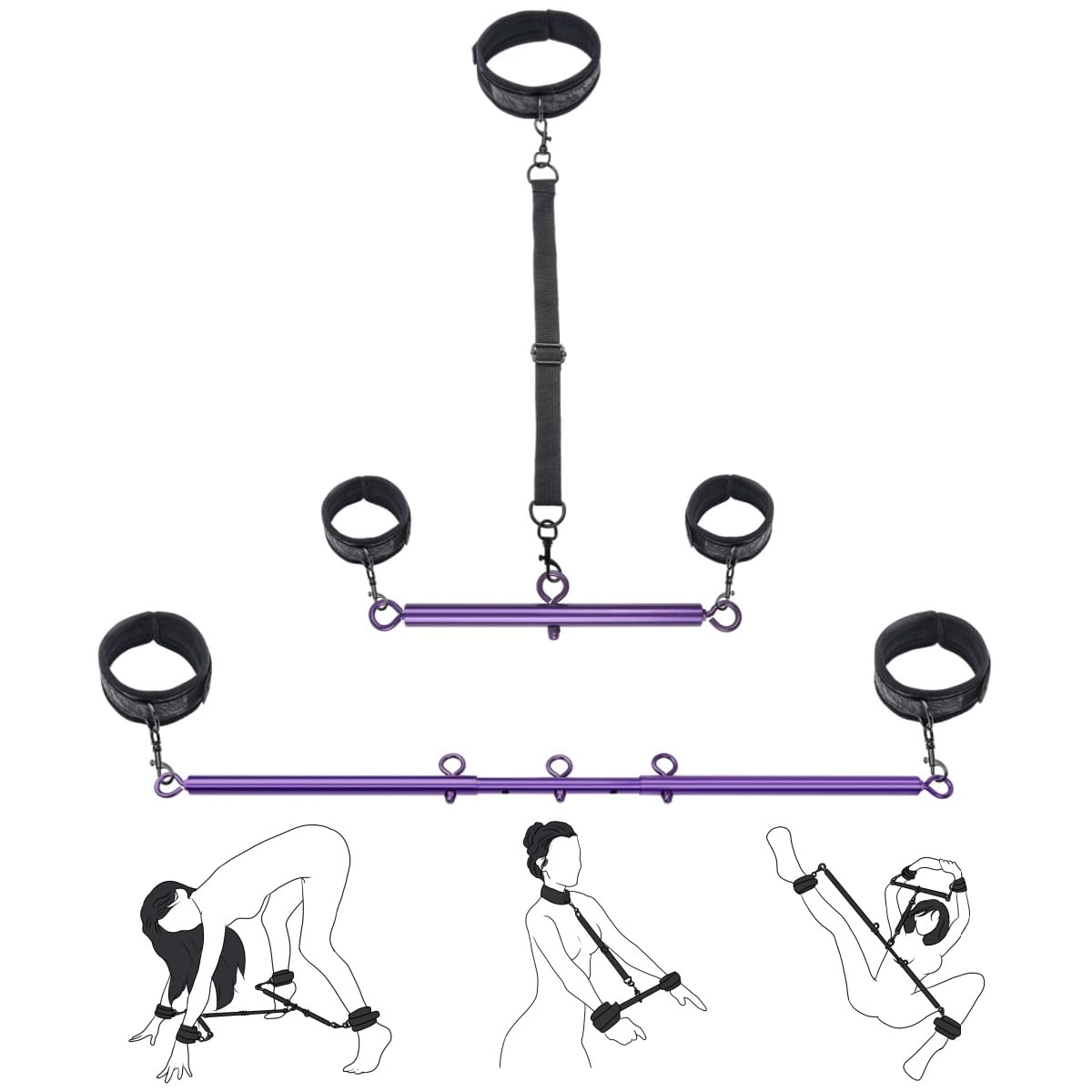 Spreader Bar for Adult Couple