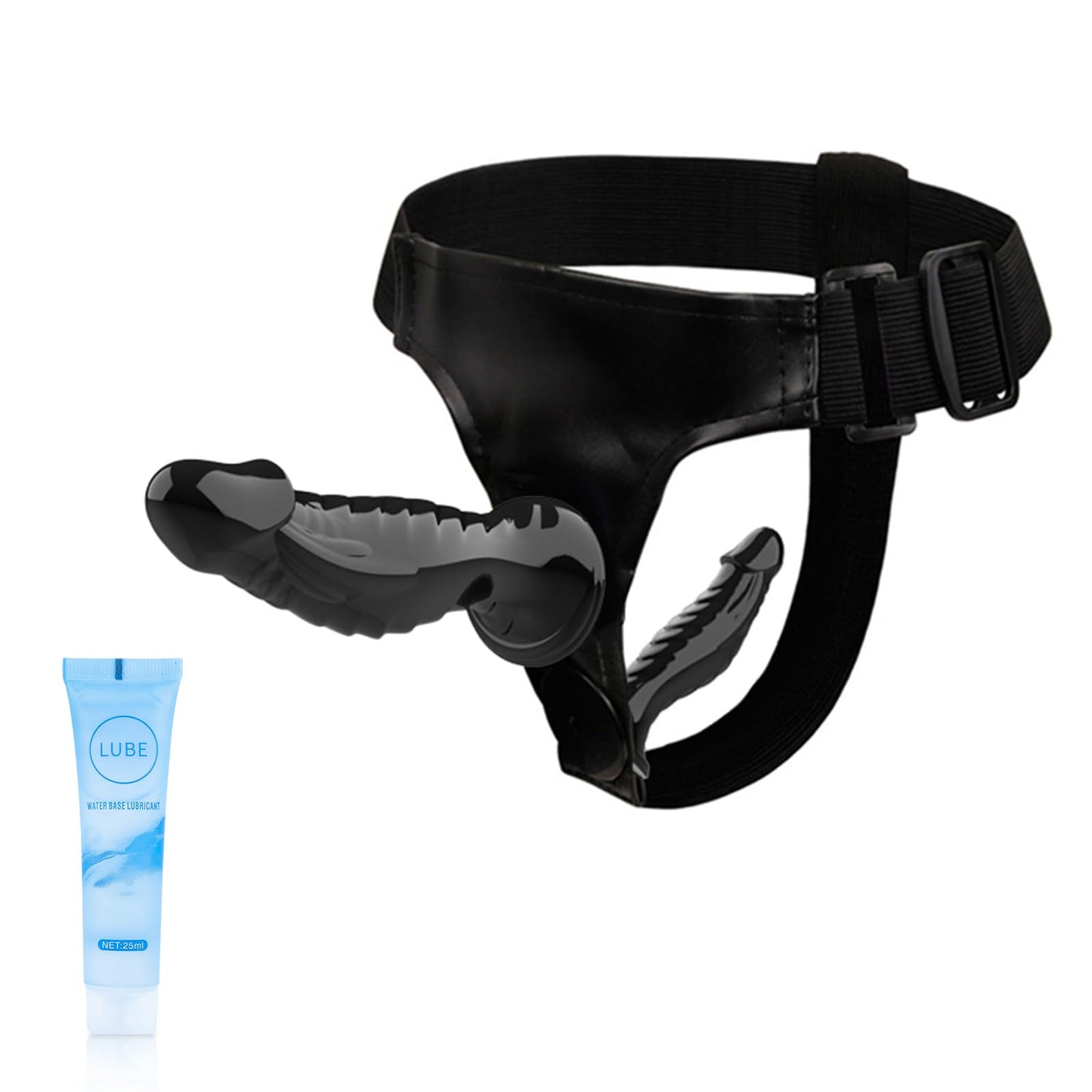 Adjustable Strap On Dildo Harness，3.3" Large Suction Cup, Male/Female