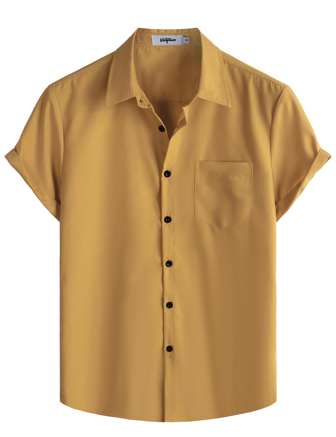 VATPAVE Mens Striped Summer Shirts Casual Button Down Short Sleeve Beach Stylish Untucked Hawaiian Shirts