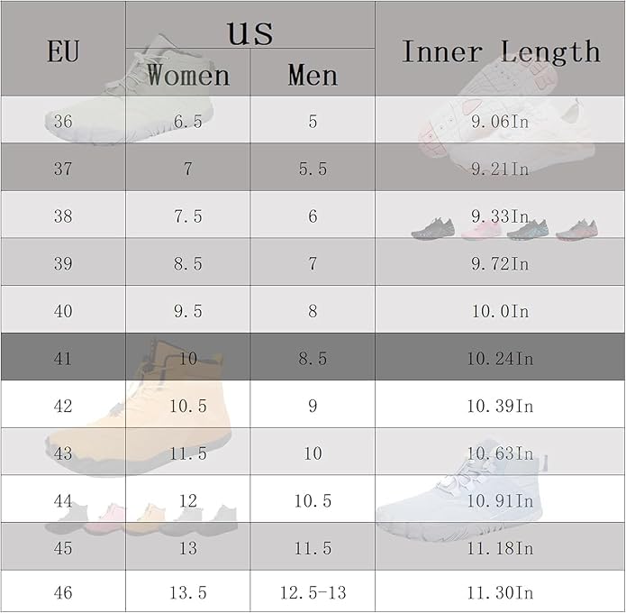 ELETON Barefoot Shoes Women Men Footwear, Wide Toe Box Hiking Zero Drop Non-Slip Quick-Dry River Boat Pool Beach Water Shoes, Lightweight Swimming Running Walking Sneakers Unisex