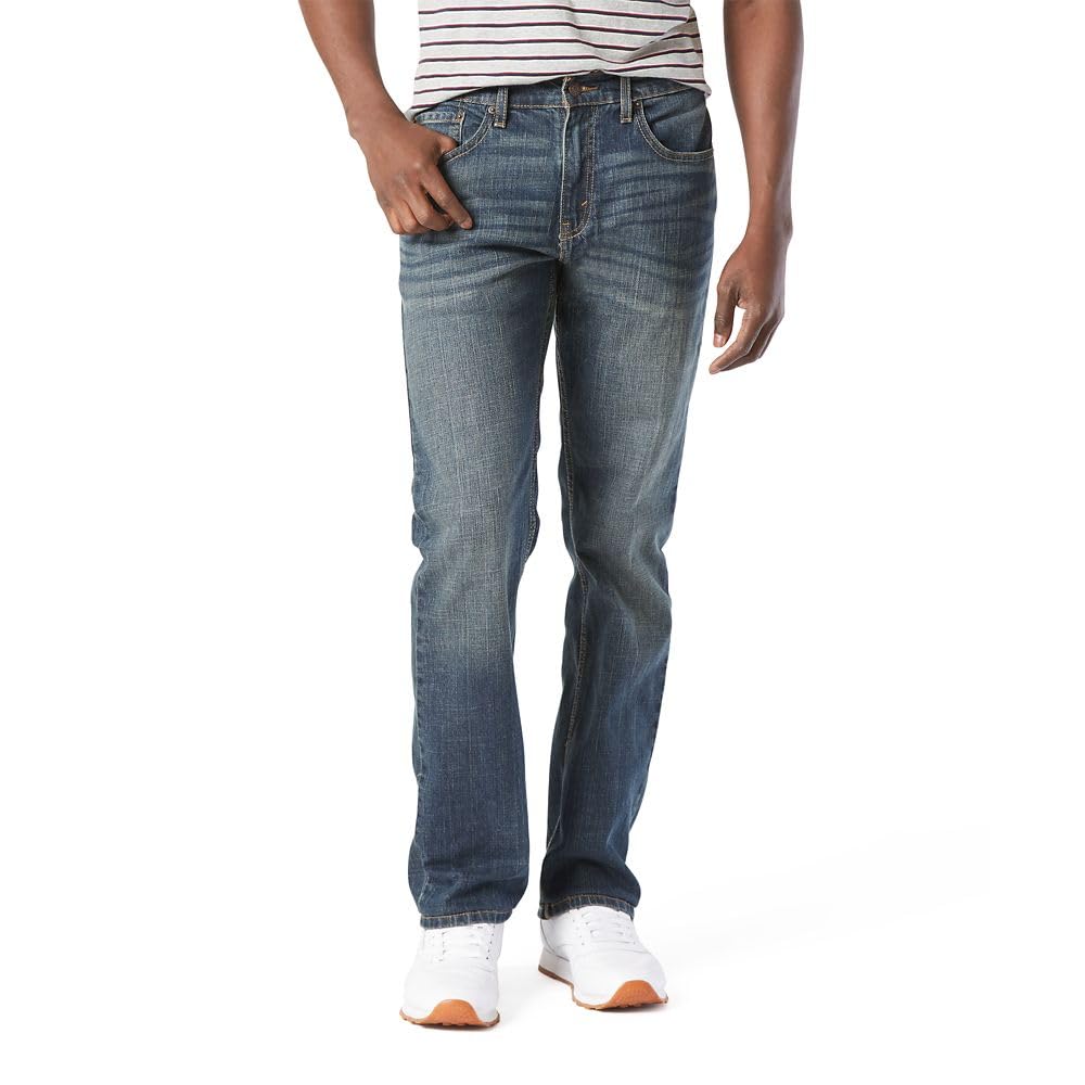 Levi Strauss Signature Gold Men's Relaxed Fit Flex Jean Pants