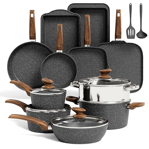 Kitchen Academy Induction Cookware Set…