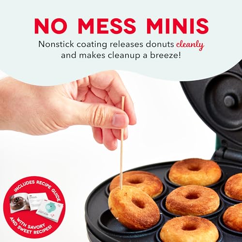 DASH Mini Donut Maker Machine for Kid-Friendly Breakfast