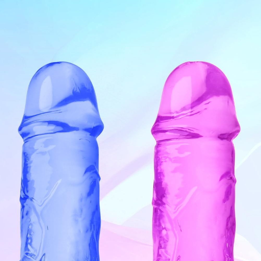 Sex Factory Double Ended Realistic Dildo Flexible TPE Gradient