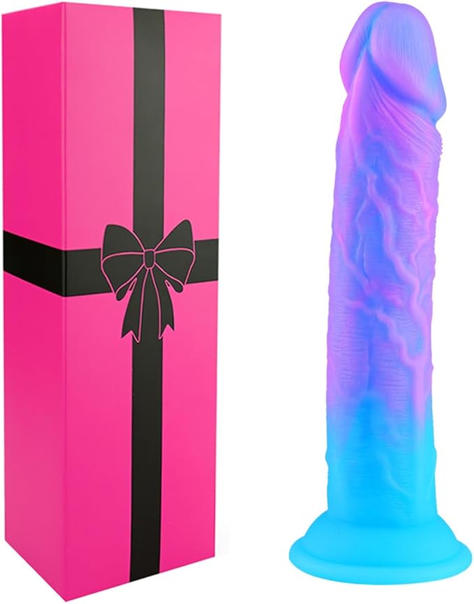 hainuo Beginner Dildo Realistic Silicone Suction Cup 6 Inch Blue