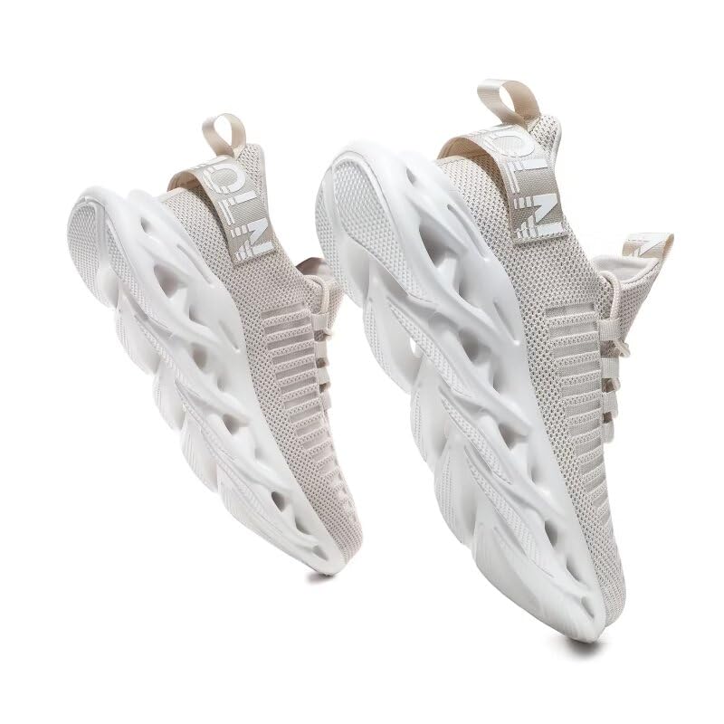 GSLMOLN Men's Slip on Breathable Walking Shoes Ultra Lightweight Casual Sport Gym Fashion Sneakers