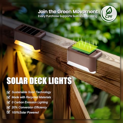 SOLPEX Solar Deck Lights Outdoor