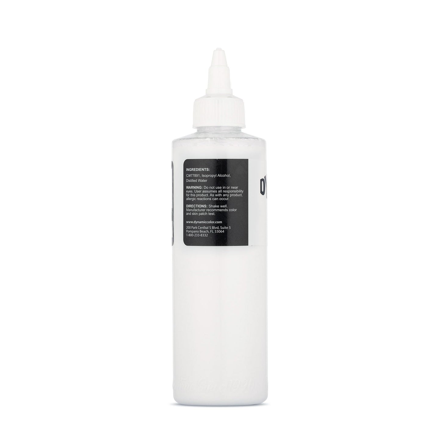 Dynamic Color Co- White Tattoo Ink, Made in USA, Sterilized, Since 1990, Vegan, Premium Quality Pigment for Vivid and Long-lasting Results