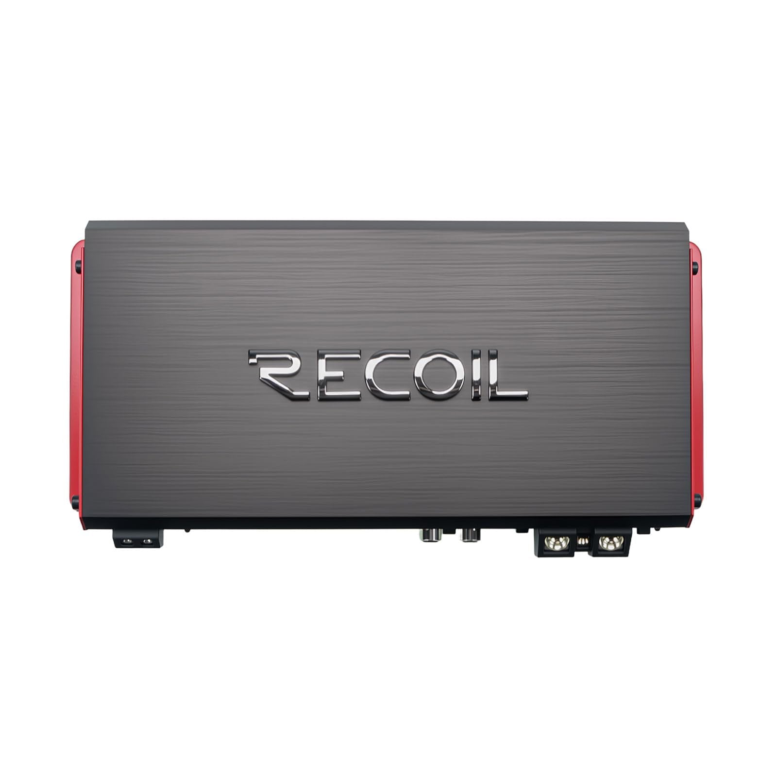 RECOIL RS1000.1 Class D Mono Block Amplifier Car Audio 1000W RMS Power, Stable 1/2/4 Ohm - Subwoofer Amp with Side Controls & Enhanced Cooling Bass Amplifier