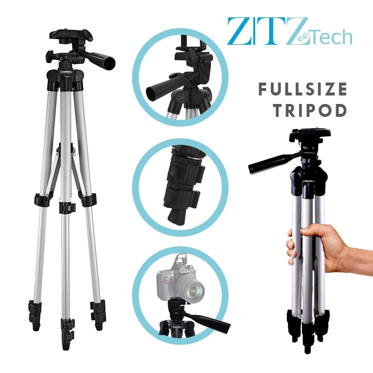 ZeeTech Panasonic HC-X1600 Camcorder with 2 Pack 64GB Memory Card + Backpack + LED Flash + Widgeangle Accessory Bundle