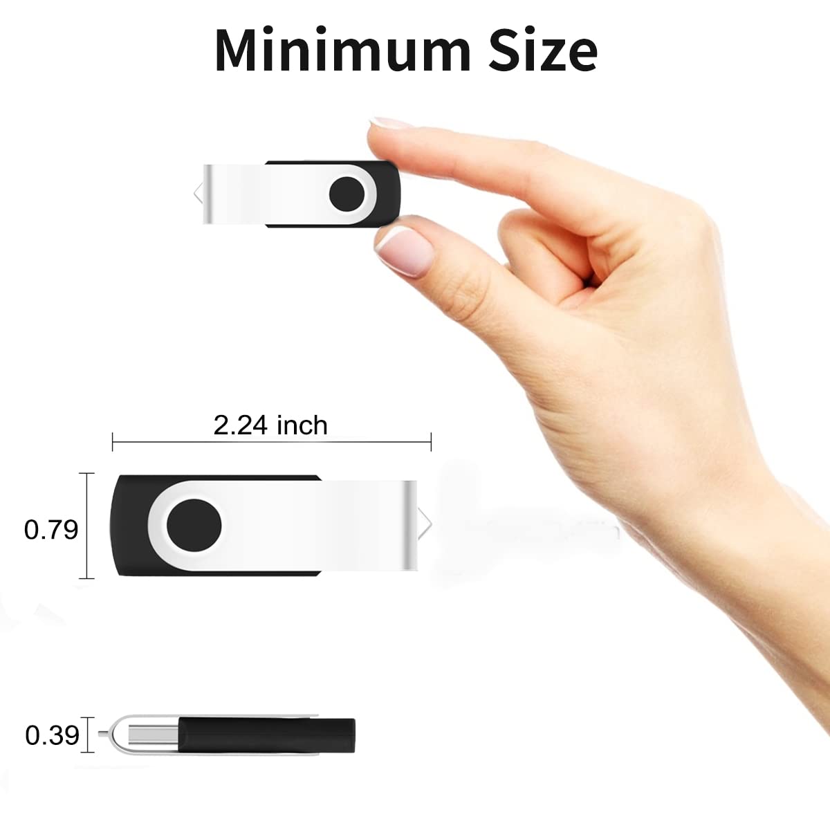Black USB Flash Drive Pack