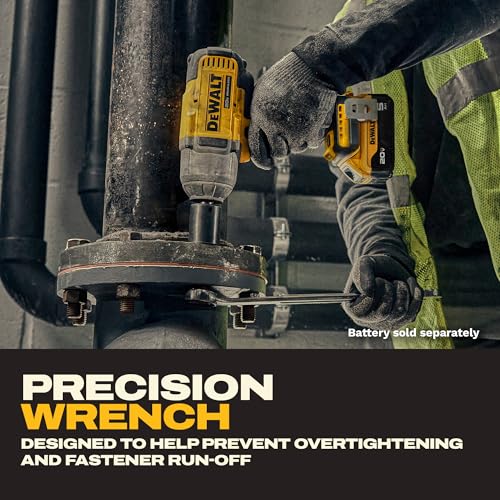 DEWALT 20V MAX XR Brushless High Torque 1/2" Impact Wrench with Detent Anvil
