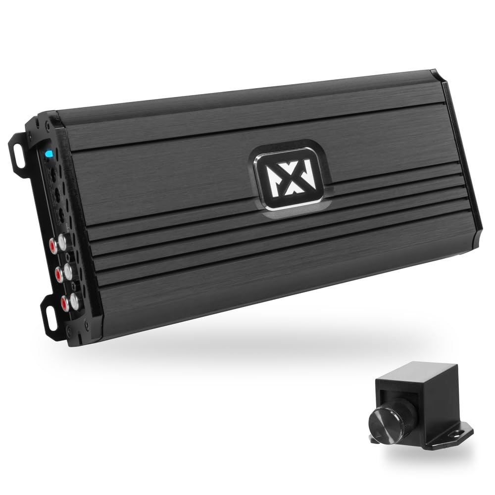 NVX NDA N-Series Class D Bridgeable 5-Channel Amplifier (CEA-2006 Compliant) with Bass Remote Knob