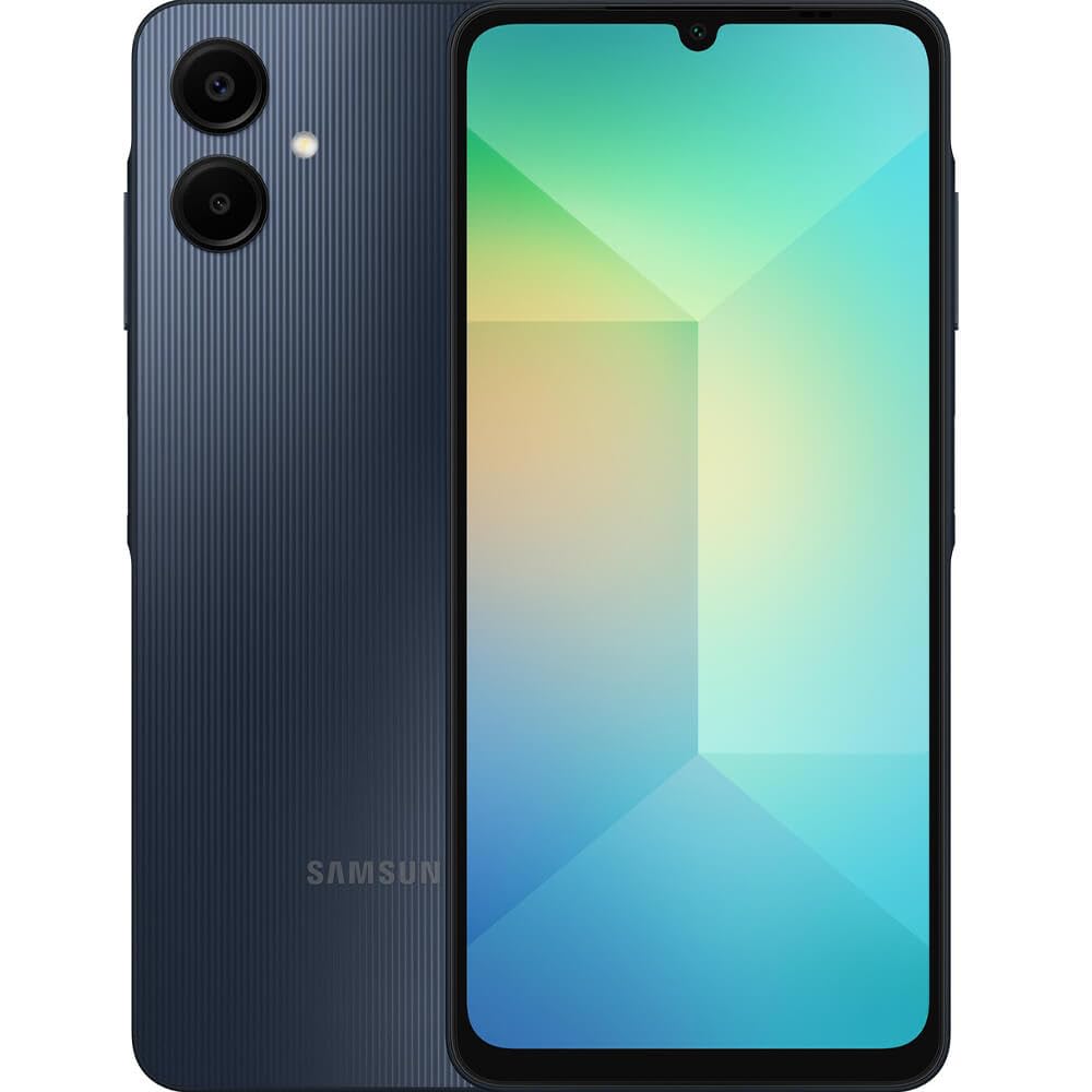 Samsung Galaxy A06 4G LTE (64GB + 4GB) Latin Version SM-A065M/DS Factory Unlocked 6.7" Dual Sim 50MP Dual Cam (Case Bundle)