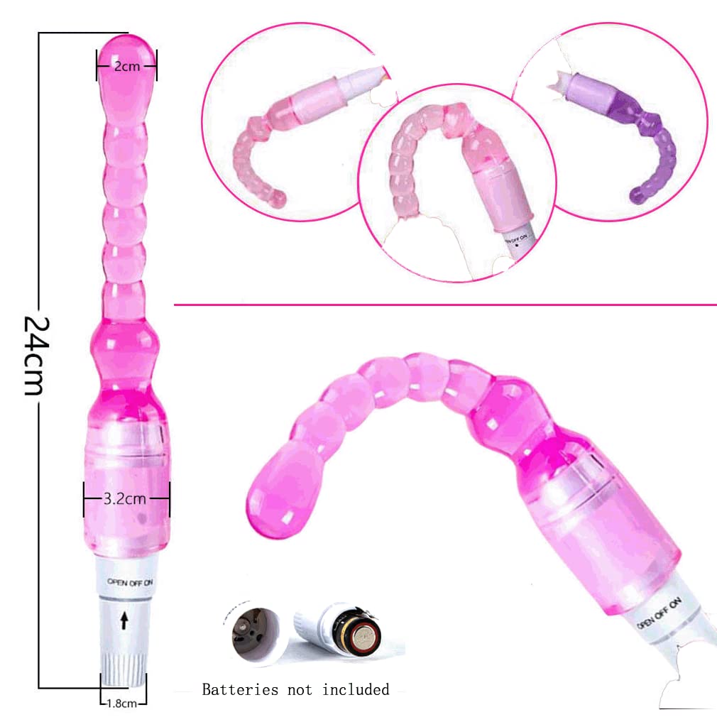 41Pcs SM Bondage Restraint Vibrator Silicone Anal Plug Sex Toys for Butt Plug Color