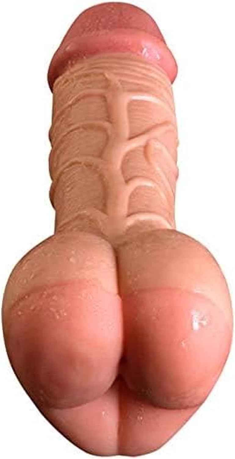 Silicone Realistic Dildo Masturbadores Hombre de Juguetes Sexuales Male Masturbators with Pocket Pussy Consolador para Hombre Penis Sleeve Extender Penis Girth Enlarger Sex Toys for Men Women Couples