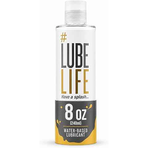Water-Based Personal Lubricant for Men and Women, Smooth Intimate Gel