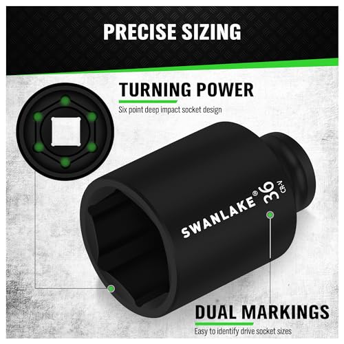 SWANLAKE Drive Impact Socket Set