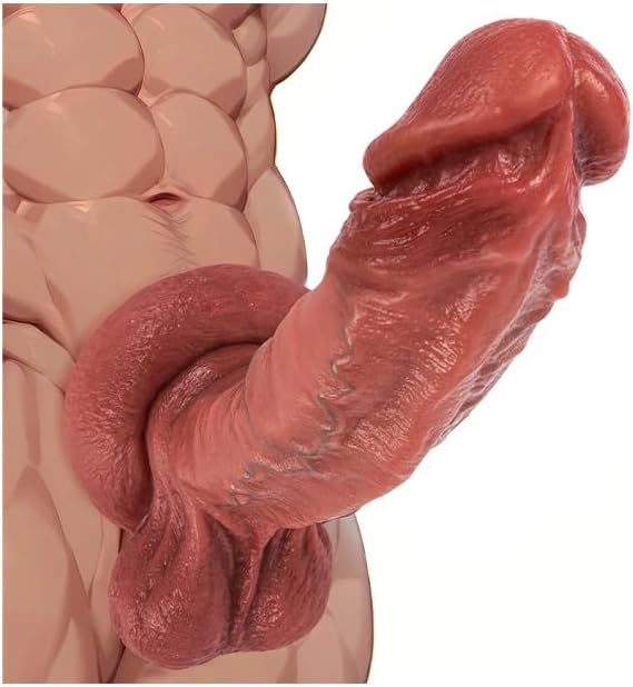 Inner Joy 9.1 Inch Realistic Silicone Dildo with Suction Cup