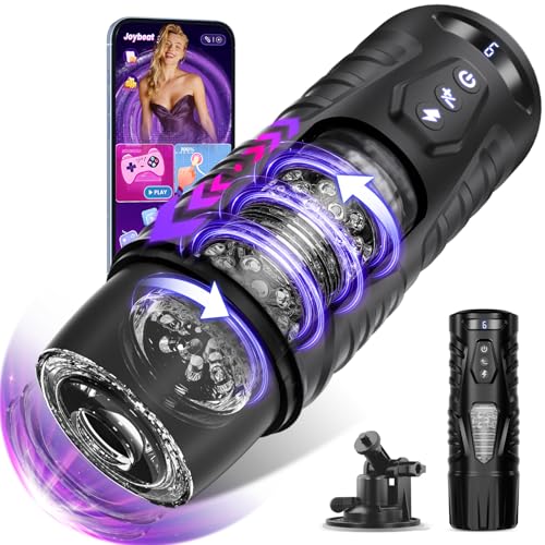 EINSEO AI Sync Male Masturbator 7 Thrusting Rotating Modes