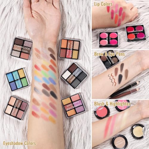 Complete Beauty Train Case with Makeup Kit